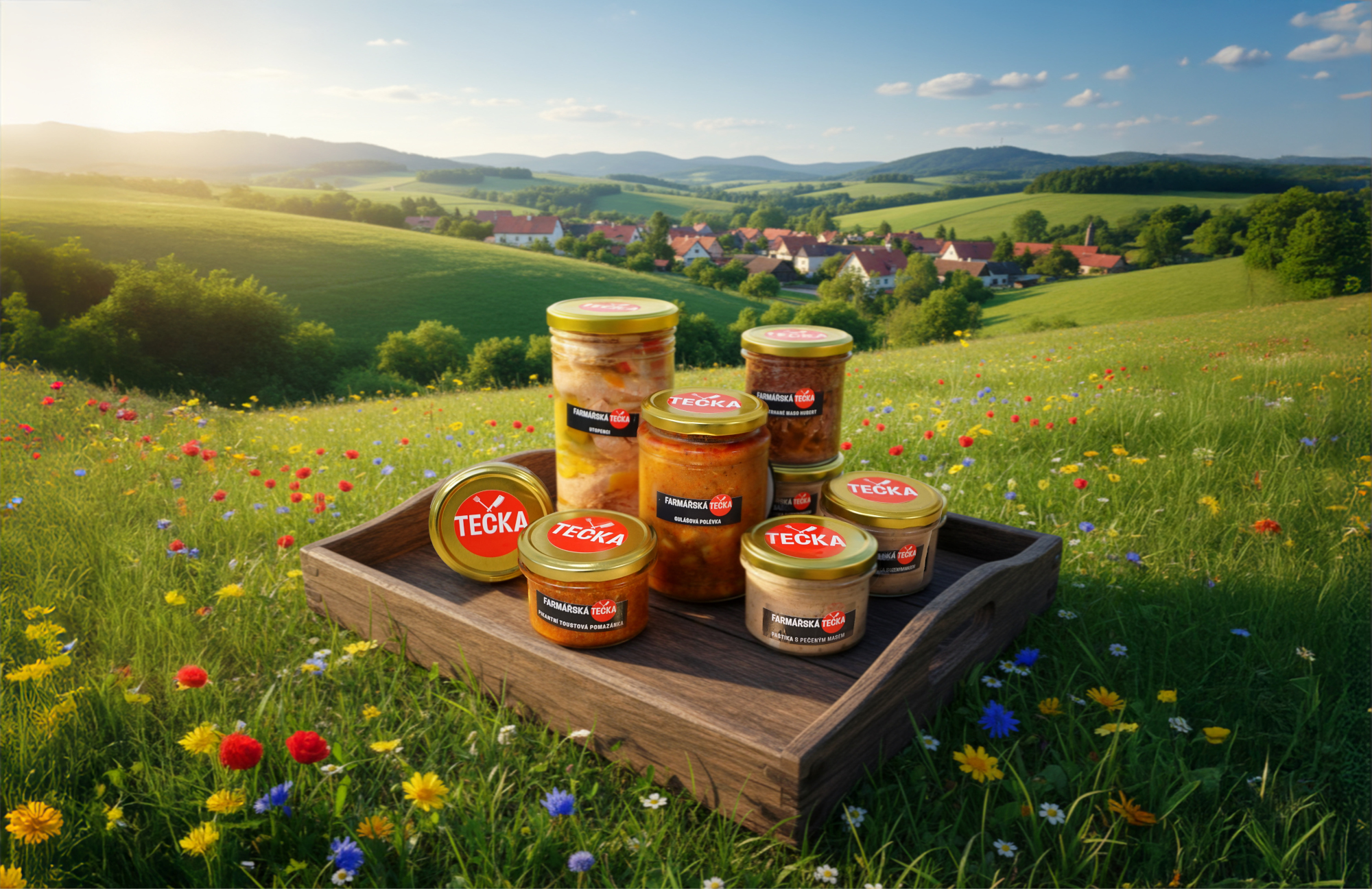 Pohled na speciality ve skle