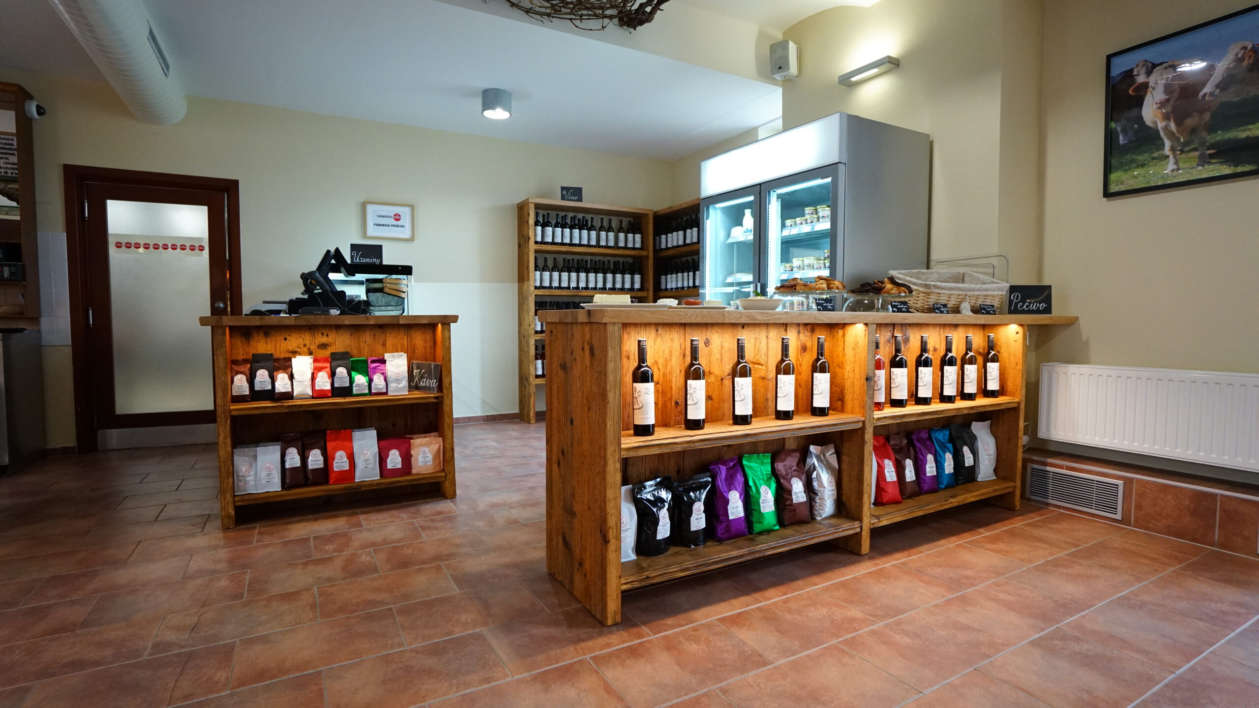 Pohled na restauraci TEČKA v Těšanech